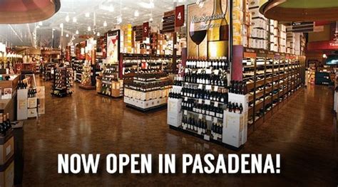Total wine pasadena - Top 10 Best wine store Near Pasadena, California. 1. Total Wine & More. “This is one of the nicer Total Wine stores in the area and we love it!” more. 2. Mission Wine & Spirits. “This is a great liquor and wine shop. They have a great selection of both.” more. 3. 